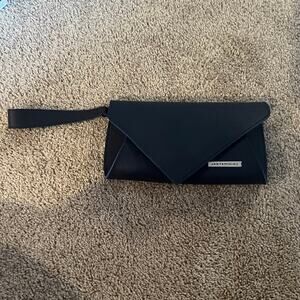 NEW Jantaminiau Dark Navy Blue Clutch Purse Wristlet